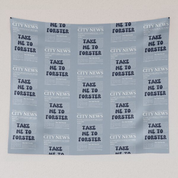 Item preview, "Take Me to Forster" – Australia, Elegant Newspaper-Style Design designed and sold by RM-Journey.