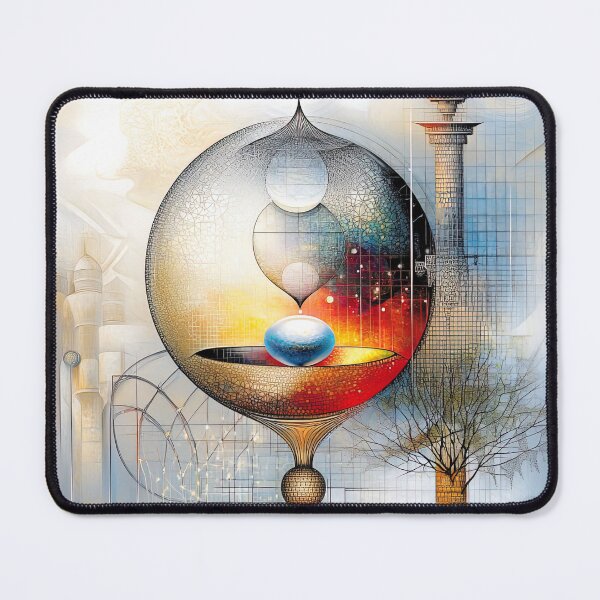 Item preview, "Celestial Harmony: A Fusion of Geometry and Nature" designed and sold by bloorose.