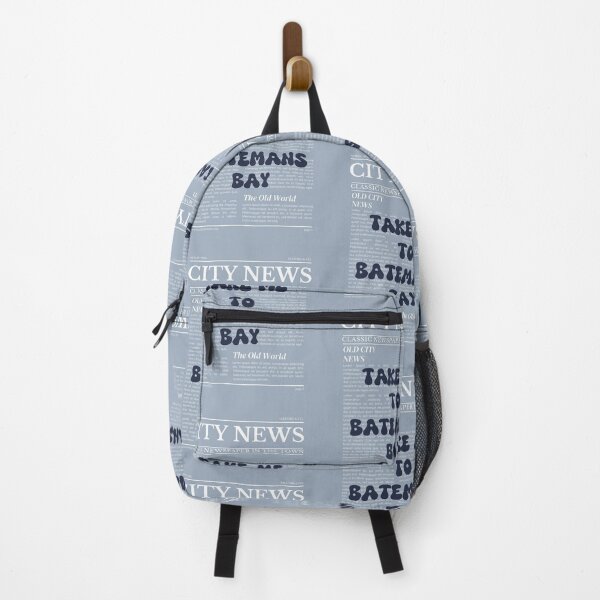 Item preview, "Take Me to Batemans Bay" – Australia, Elegant Newspaper-Style Design designed and sold by RM-Journey.