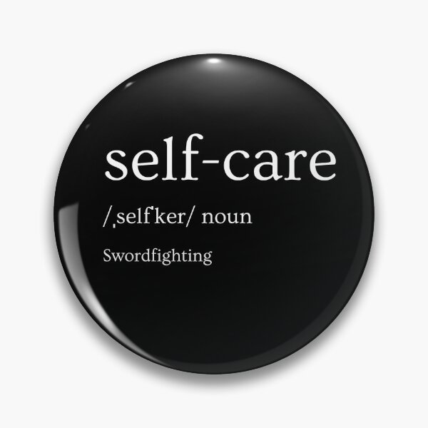 Item preview, Swordfighting is Selfcare designed and sold by Live, Laugh LARP.