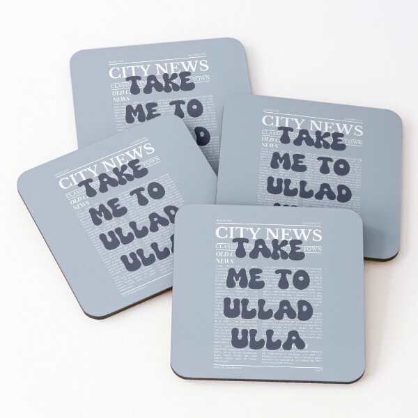 Item preview, "Take Me to Ulladulla" – Australia, Elegant Newspaper-Style Design designed and sold by RM-Journey.