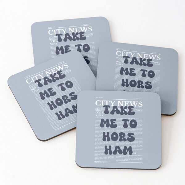 Item preview, "Take Me to Horsham" – Australia, Elegant Newspaper-Style Design designed and sold by RM-Journey.