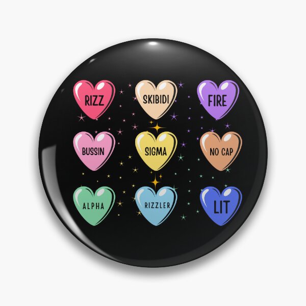 Artikelvorschau, Skibidi Valentinstag Candy Heart Lustiges Valentine Rizz Tee entworfen und verkauft von TynesDesign.
