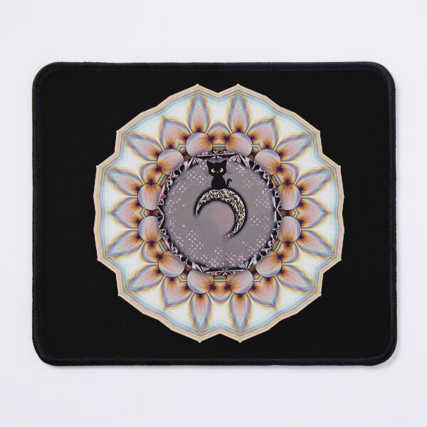 Item preview, Moon Cat Mandala 1 designed and sold by AzamiThai.