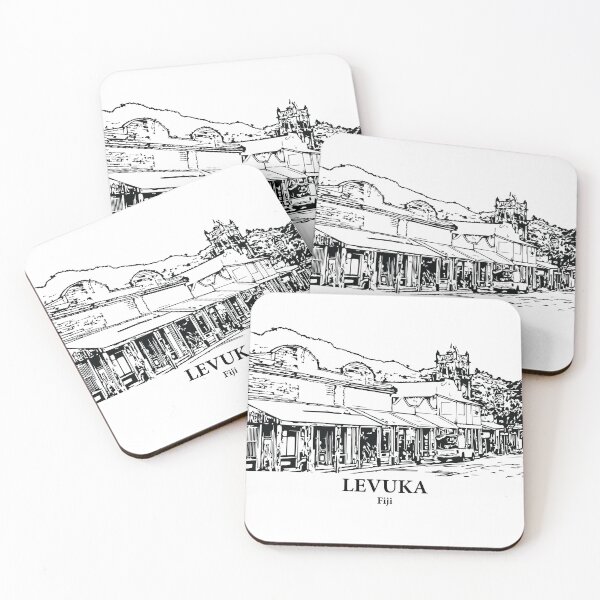 Artikelvorschau, Levuka - Fidschi entworfen und verkauft von Lakeric Cityscapes.