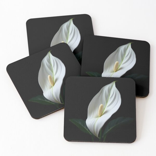 Item preview, Peace lily wall art designed and sold by melissabeta.