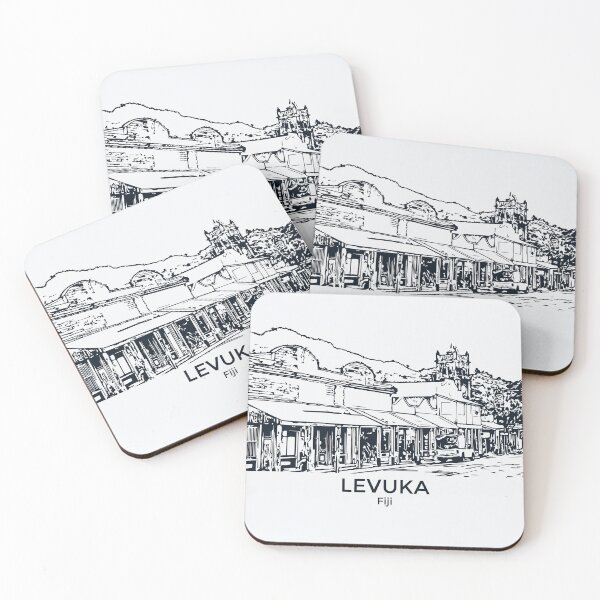 Artikelvorschau, Levuka - Fidschi entworfen und verkauft von Lakeric Cityscapes.