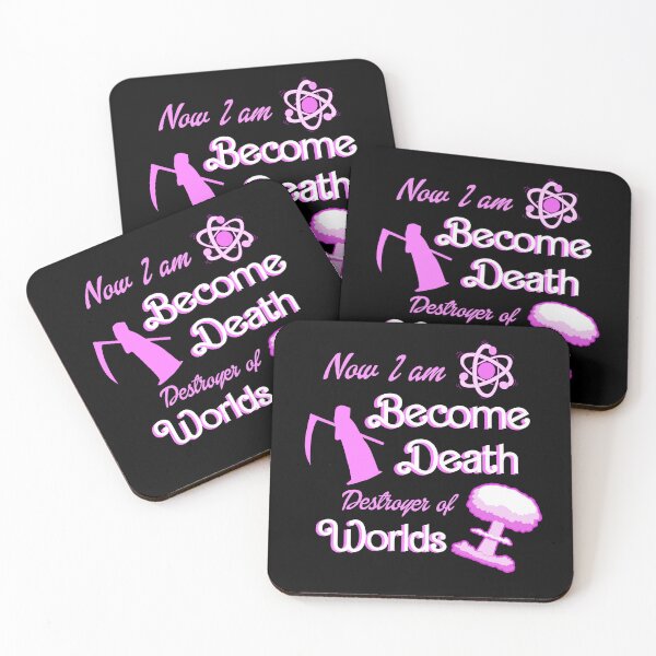 Item preview, Barbenheimer: Now I am Become Death Destroyer of Worlds Parody Design designed and sold by Donsean22.