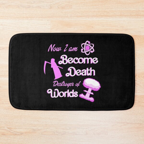 Item preview, Barbenheimer: Now I am Become Death Destroyer of Worlds Parody Design designed and sold by Donsean22.