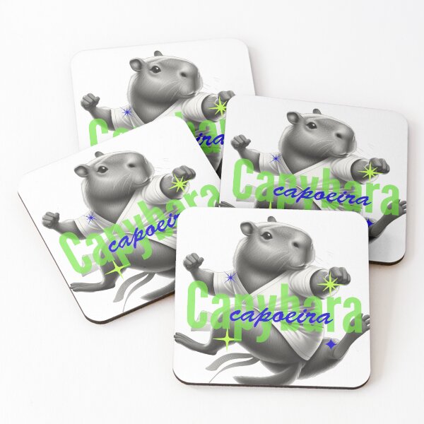 Item preview, Capybara Capoeira designed and sold by Seethella.