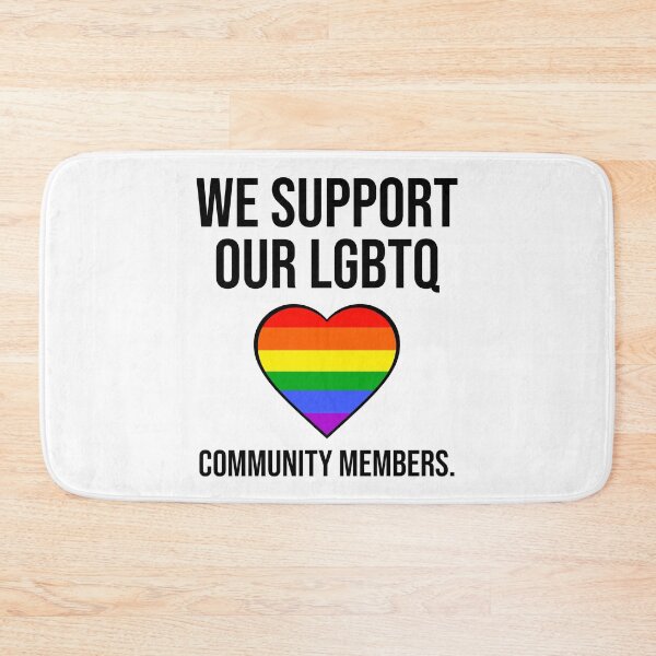 Item preview, We support our LGBTQ community members.  designed and sold by Rachel the Artist .