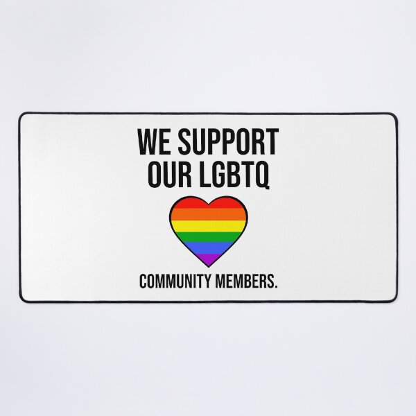 Item preview, We support our LGBTQ community members.  designed and sold by Rachel the Artist .