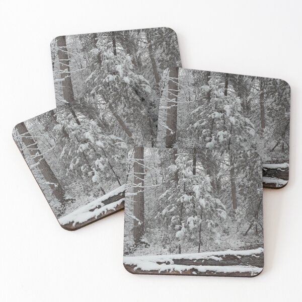 Item preview, Small Pines taking on some Heavy Snow designed and sold by VelvetLunaMoth.