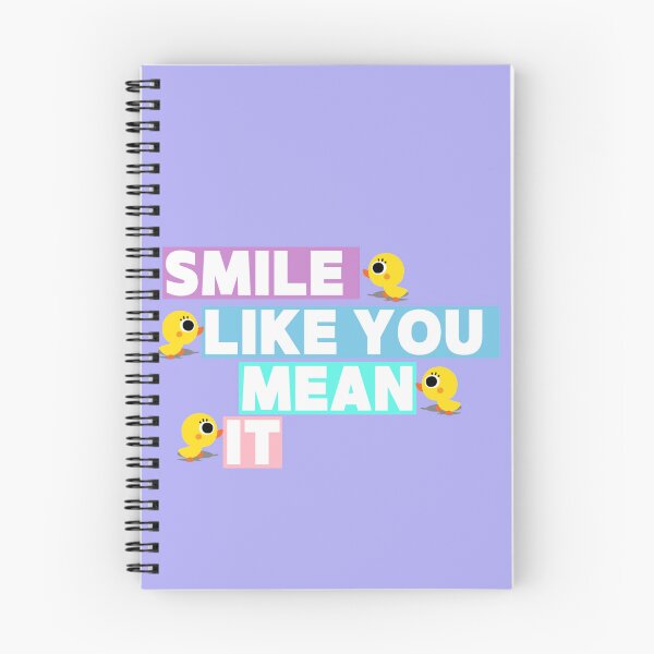 Item preview, Smile like you, mean it designed and sold by Lazyi99.