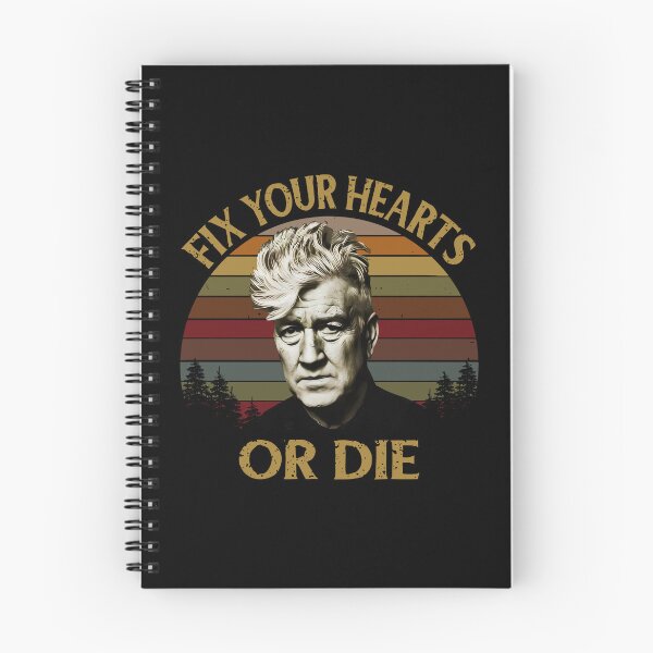 Item preview, David Lynch Retro Fix Your Hearts Or Die designed and sold by fillinporvald.