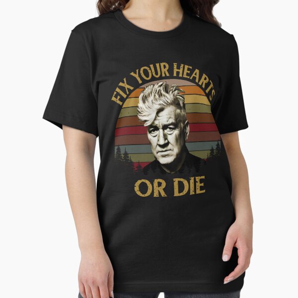 Item preview, David Lynch Retro Fix Your Hearts Or Die designed and sold by fillinporvald.