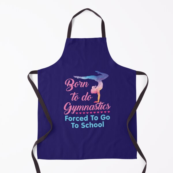 Item preview, Born to Do Gymnastics Forced to Go to School designed and sold by jaygo.