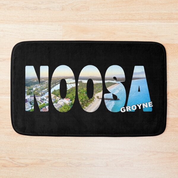 Item preview, NOOSA Groyne - Hastings Street River Mouth Northshore QLD designed and sold by Adam Gormley.
