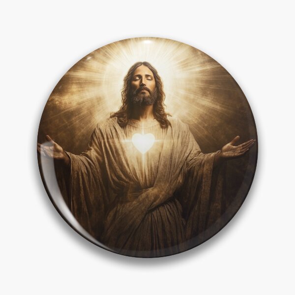 Artikelvorschau, The Sacred Heart of Jesus entworfen und verkauft von CelestialThread.