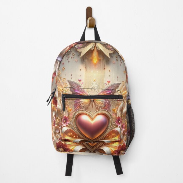 Item preview, heart, bow, and luxury coquette with butterfly, flowers, feathers, and decorations designed and sold by Amiramor0.