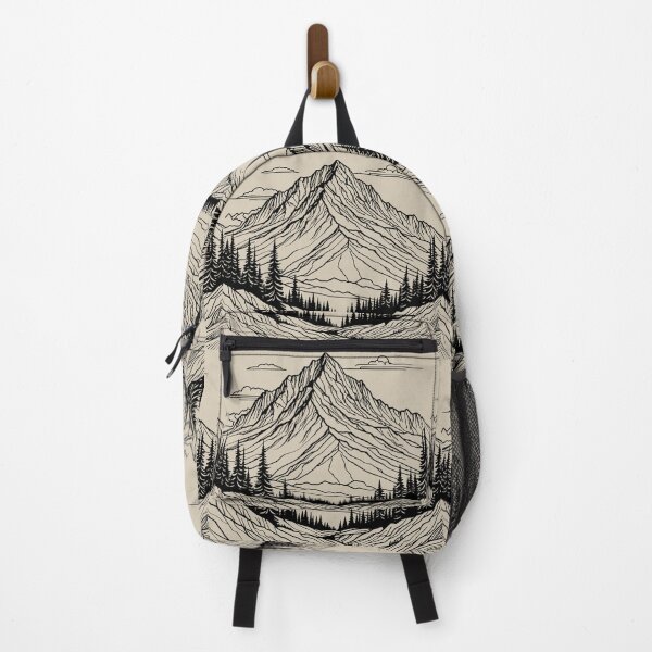 Item preview, PNW Mountain Outline designed and sold by Catherine Harrison.