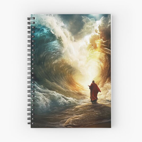 Aperçu de l'œuvre Moses and the Parting of the Red Sea créée et vendue par CelestialThread.