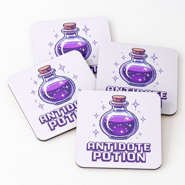 Aperçu de l'œuvre Potion antidote : remède en bouteille créée et vendue par Jollys-ArtShop.