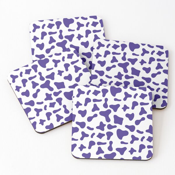 Item preview, Patrón de vaca morada sobre vaca blanca | Patrón de vaca Holstein designed and sold by PatternPen.