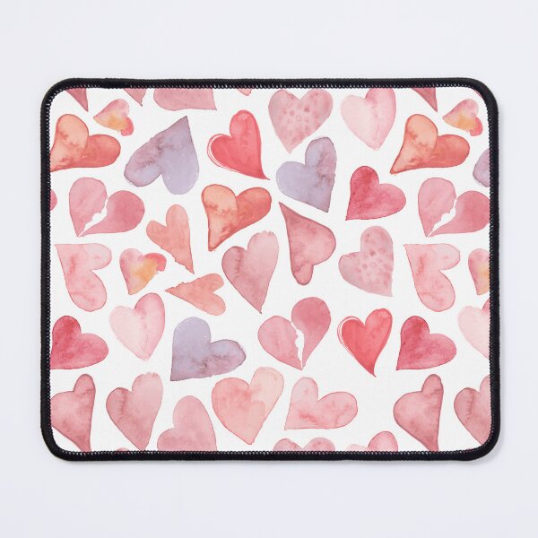 Item preview, Watercolour Valentines Hearts designed and sold by Honey Myrtle Studio.