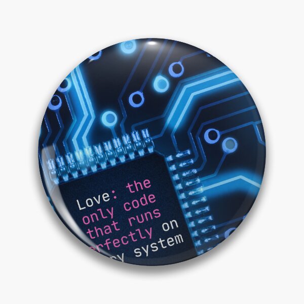 Item preview, Valentine's Day "Love: the only code that runs perfectly on every system" T-SHIRT designed and sold by GIPR.
