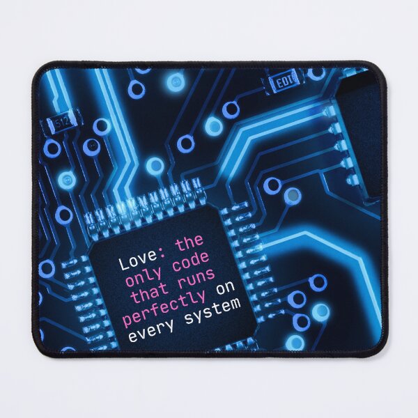 Item preview, Valentine's Day "Love: the only code that runs perfectly on every system" T-SHIRT designed and sold by GIPR.