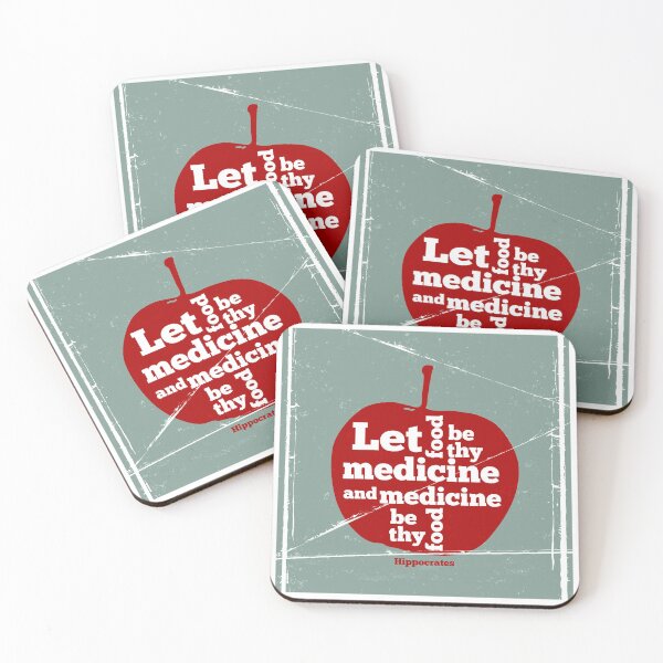 Item preview, Let food be thy medicine and medicine be thy food designed and sold by piedaydesigns.
