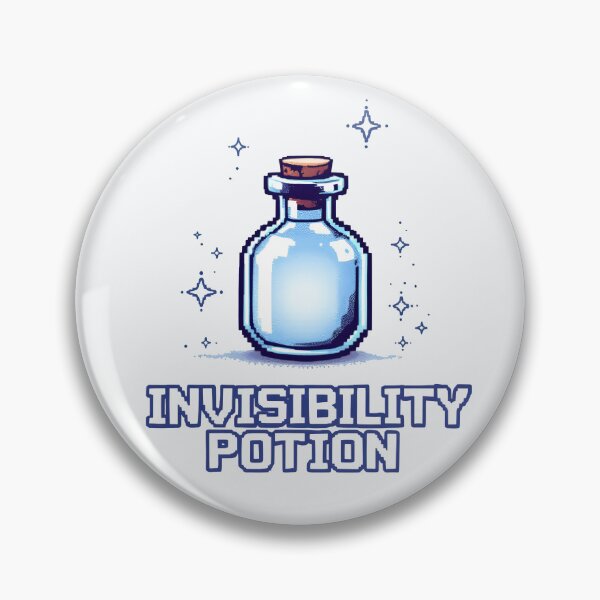 Item preview, Invisibility Potion: Vanish Into Shadows designed and sold by Jollys-ArtShop.