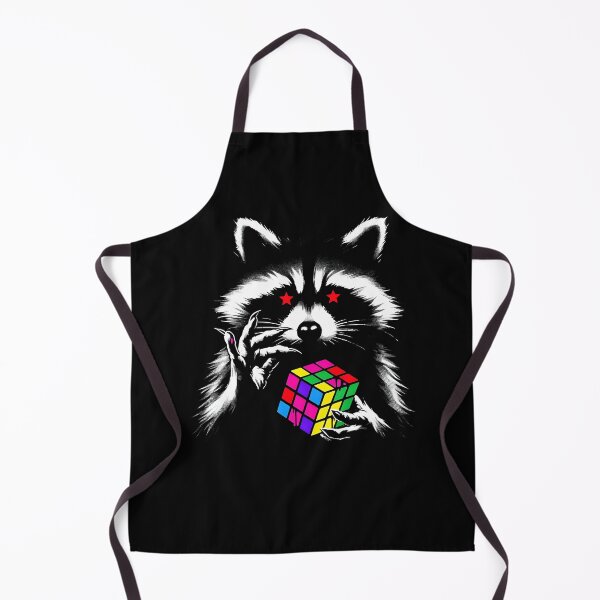 Item preview, Raccoon Playing Rubiks Cube designed and sold by ghan19.
