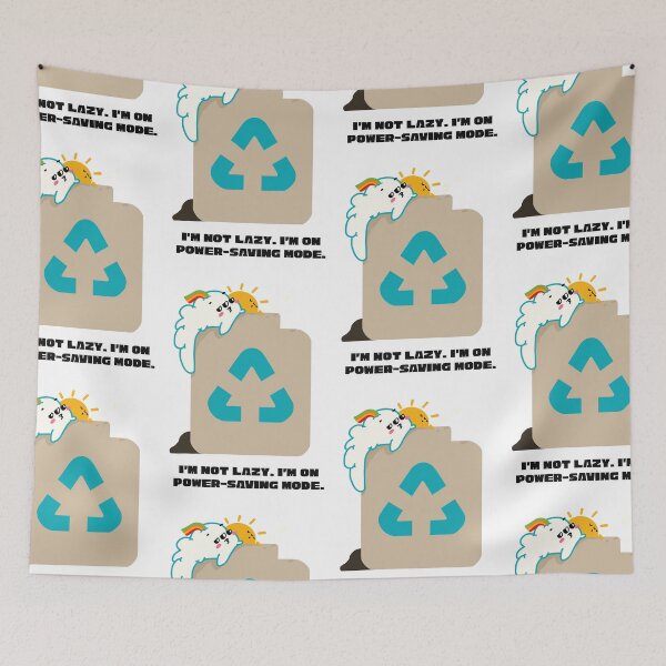 Item preview, POWER SAVING MODE CLOUD SUN FUNNY SHIRT designed and sold by aydapadi.