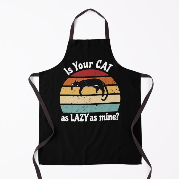 Item preview, Lazy Cat Club - Is Your Cat as Lazy as Mine? White Text designed and sold by FaeryNuff.