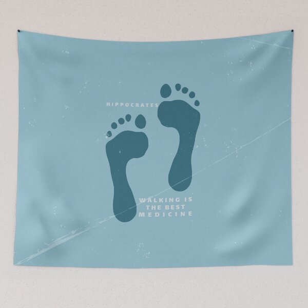 Item preview, Walking is the best medicine designed and sold by piedaydesigns.