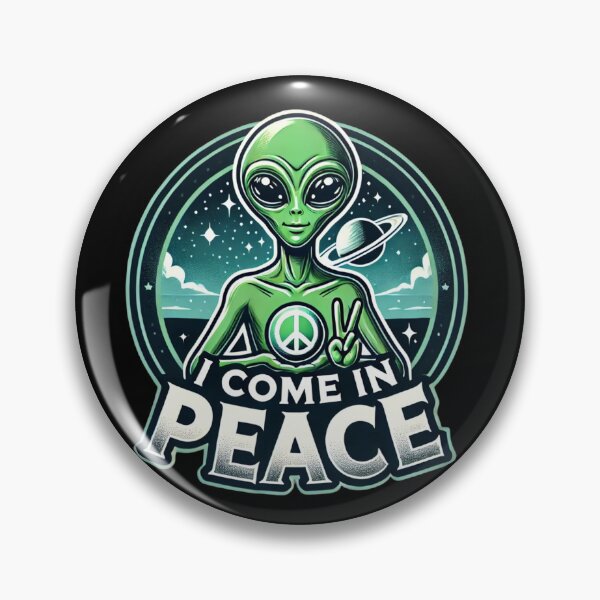 Item preview, Come in Peace designed and sold by Planetporridge.