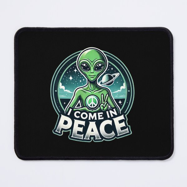 Item preview, Come in Peace designed and sold by Planetporridge.