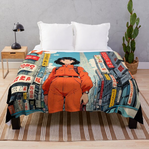 Item preview, Tokyo Japan 80s Retro Anime Girl Vintage Travel designed and sold by Retro-Anime9.
