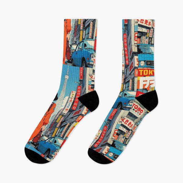 Item preview, Tokyo Japan 80s Retro Anime Girl Vintage Travel designed and sold by Retro-Anime9.