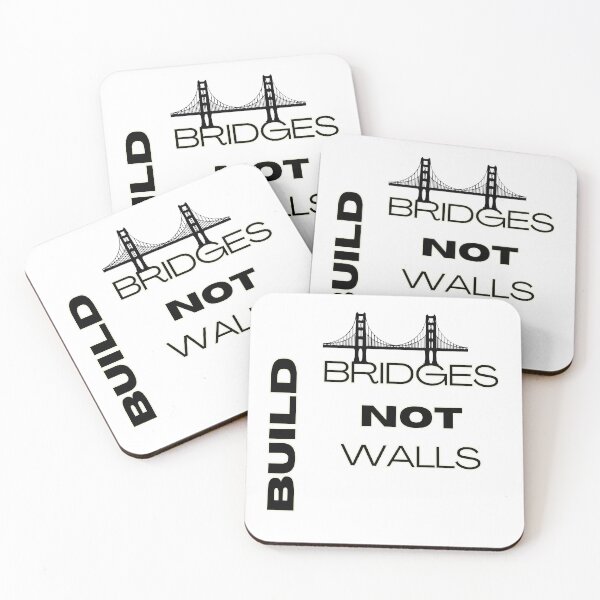 Item preview, Bridges not Walls designed and sold by The Bubble 1307.