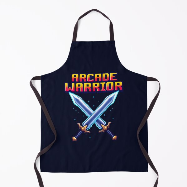 Item preview, Arcade Warrior: Glowing Swords of Victory designed and sold by Jollys-ArtShop.
