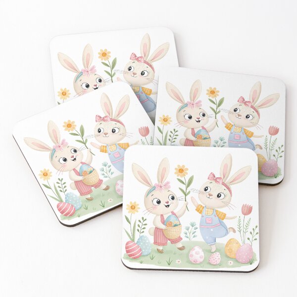 Item preview, A0657 Easter Parade Cutie Watercolor - Adorable Digital Clipart for Spring Crafts, Invitations, Scrapbooking, and DIY Projects designed and sold by angieart68.
