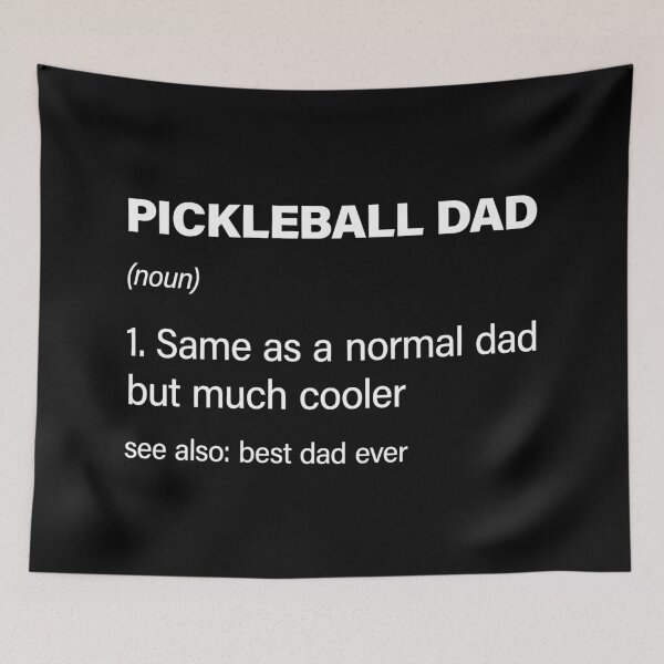 Item preview, Funny Pickleball Dad definition designed and sold by RareBunny.