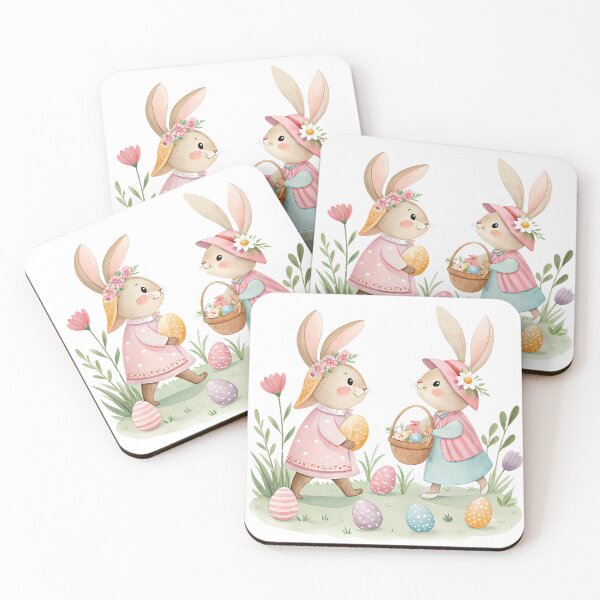 Item preview, A0657 Easter Parade Cutie Watercolor - Adorable Digital Clipart for Spring Crafts, Invitations, Scrapbooking, and DIY Projects designed and sold by angieart68.