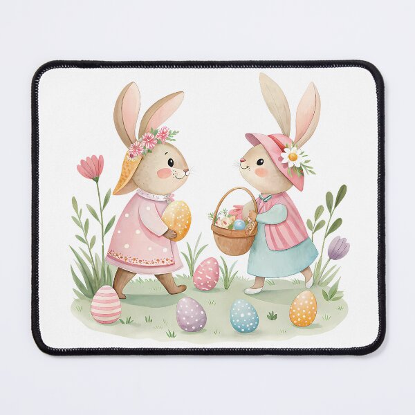 Item preview, A0657 Easter Parade Cutie Watercolor - Adorable Digital Clipart for Spring Crafts, Invitations, Scrapbooking, and DIY Projects designed and sold by angieart68.