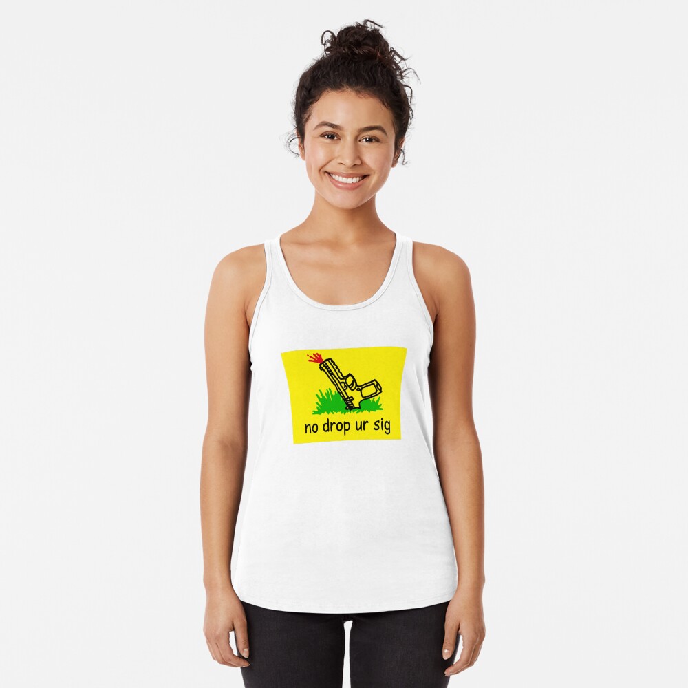 Vista previa del artículo con la obra «Camiseta con espalda nadadora», diseñado y vendido por PAPK.