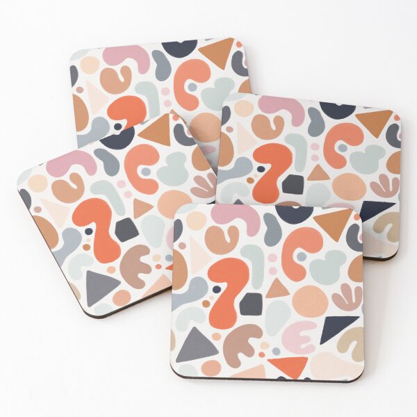 Item preview, Abstract Shapes in Sunset designed and sold by Art Witch.
