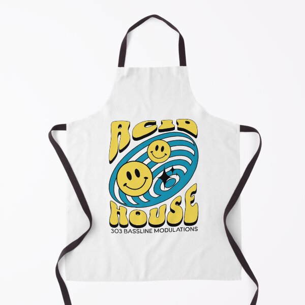 Item preview, ACID HOUSE  - 303 Smiley Vortex (blue/yellow)  designed and sold by Discothreadz.